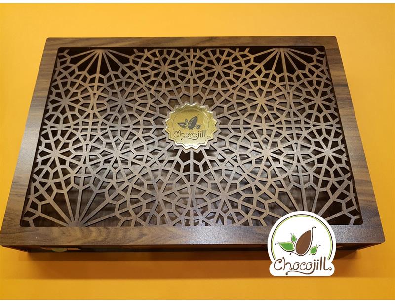 جعبه مستطیل قهوه ای