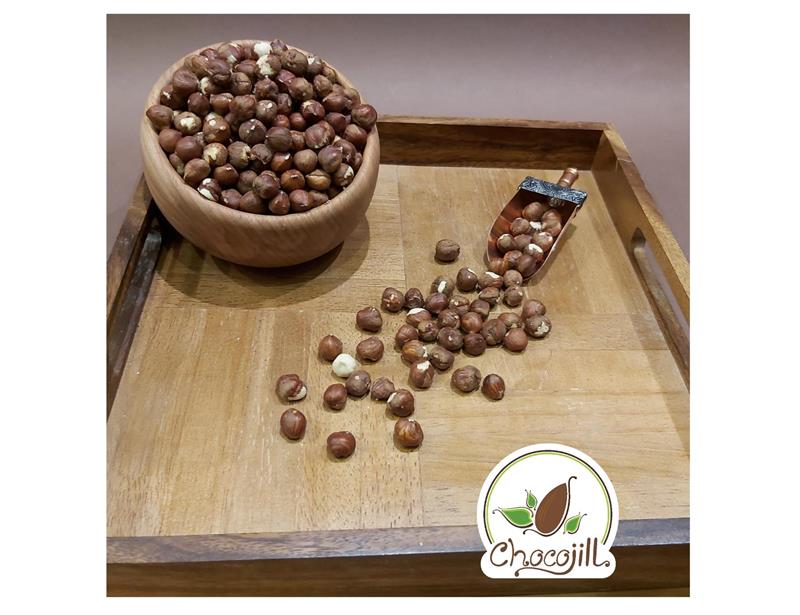 مغز فندق درجه یک خام